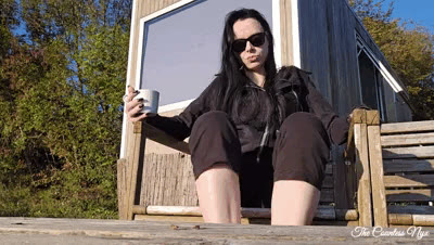Mistress Nyx - MISTRESS NYX - DIRTY FEET AT THE CAMP