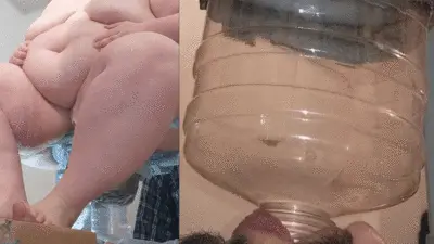 SSBBW Queen Siya - (2 scenes) UNREAL dump + Animalistic CHOW DOWN