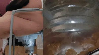 SSBBW Queen Siya - SOFT DARK shit  & loads of pussy CREAM -for human toilet slave-