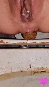 Kitty Skatt - 4 Huge Toilet POV logs