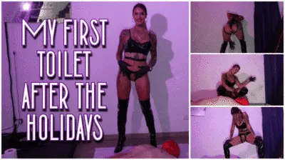 Miss Dula - My first toilet after the holidays