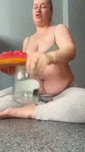 LadyVikkiWet - Watermelon games