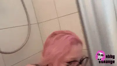 Abby Strange Fetish - Peeing with a brown surprise