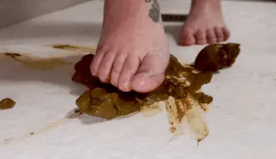 Aris Dark - Stepping and rubbing my shit on the floor