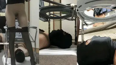 Chinese Scat Love - Hot Stocking Goddess POV Pees into the Toilet Boys Mouth while Doing Her Facial Mask