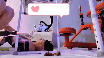 Chinese Scat Love - Cruel Asian Mistress Picks Up the Shits on the Floor and Rubs It to Create a Shit Ball and Feed the