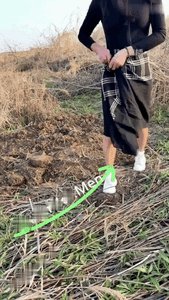 Chinese Scat Love - Cool Smoking Goddess Poops Outdoor onto the Toilet Slave that Is Forever Buried in the Ground