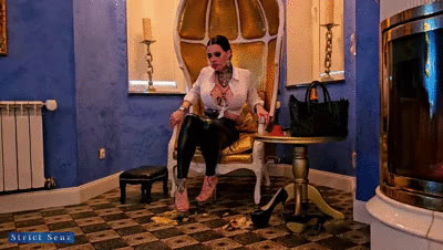 Strict Senz - Miss Alessa Milano Crushing Feeding Cleaning my Sissy Bitch 15min