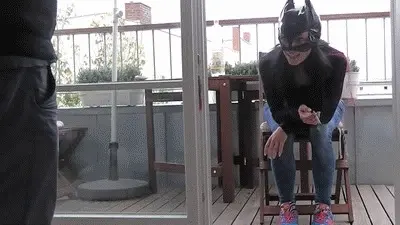 Scat and Piss Femdom - shit eater first timer-second cam-closup cam
