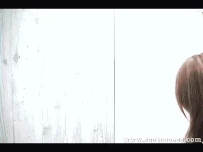 Amateur Japanese woman in public toilet