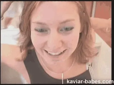Kaviar Babes - Hot sexy teen shitting in toilet