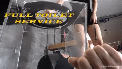 Mistress Gaia - MISTRESS GAIA - FULL TOILET SERVICE - HD