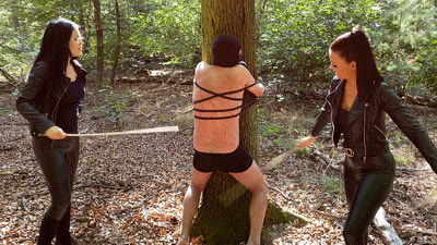 Mistress BlackDiamoond - Punishment for cheating - kidnapping in the forest - part 2/2