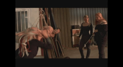 FemdomBerlin - 3 girlfriends on the Riders court P2