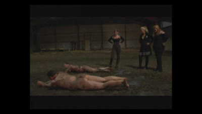 FemdomBerlin - 3 girlfriends on the Riders court P4