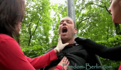 FemdomBerlin - Nettles for the Slave P2