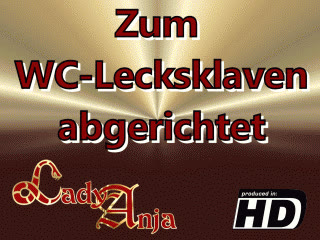 HERRIN LADY ANJA - Zum WC-Lecksklaven abgerichtet!