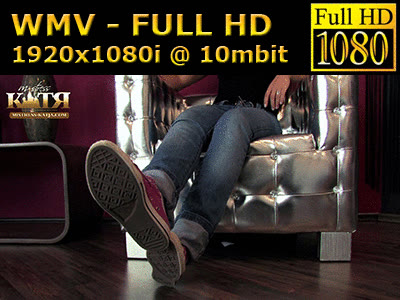 Mistress Katjas Clips & Pictures - 19-004 - Sock smelling POV (WMV - FULL HD - High Definition)