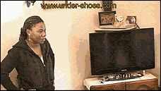 UNDER-SHOES STORE - Our extreme BBW ebony Midel Miss Sam savagery (ULTRA brutal VIDEO)