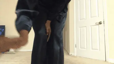 Ladies Keeping it Funky - Ashlie Slavvins Black Robe Farts and burps!!