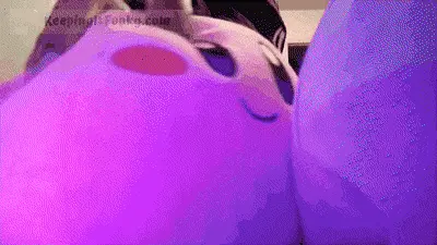 Ladies Keeping it Funky - Gothicc Maris Smothering Teddy With ASS & Gas!