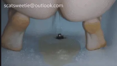 Ladies Keeping it Funky - Early Morning Bathub Pee Action!!!