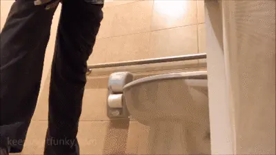 Ladies Keeping it Funky - Smoking Redd Public Toilet Farts, Straining, and Explosions!!