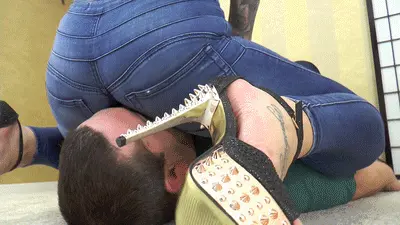Boss Girls Productions - Loser endures his facesitting fate - small version