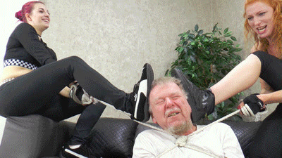 Boss Girls Productions - Extremely brutal foot domination