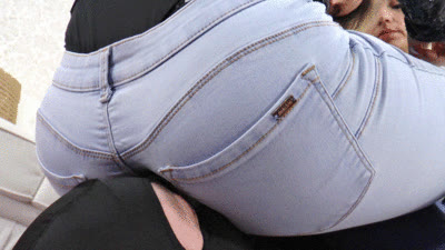 Boss Girls Productions - Queen Hanna and Mistress Jane - So close to their jeans asses! - small version