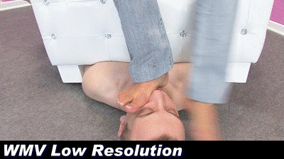 Boss Girls Productions - Faceslapped by her feet (WMV Low Resolution)