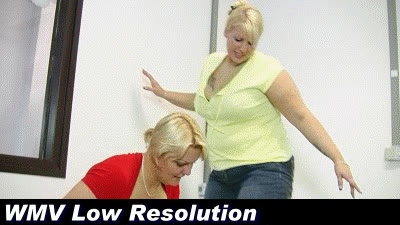 Boss Girls Productions - Inhale the shoe smell of 2 big girls (WMV Low Resolution)