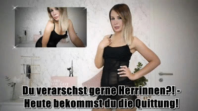 Lizz La Reign - Du verarschst gerne Herrinnen - Heute bekommst du die Quittung