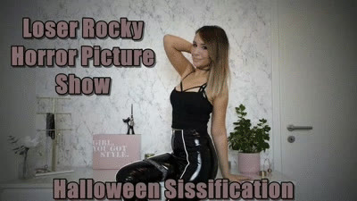 Lizz La Reign - Loser Rocky FemDom Picture Show - Halloween Sissyfication